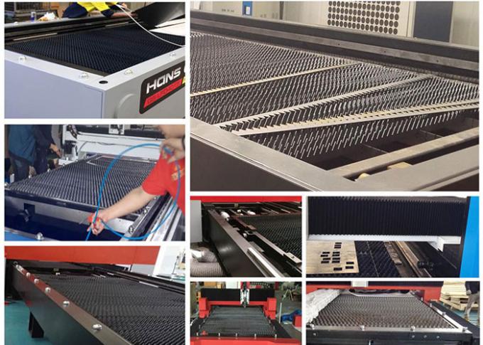 Marca china 2000 vatios de la chapa del laser de cortadora, roja