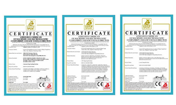 China Qingdao Aoshuo CNC Router Co., Ltd. Certificaciones