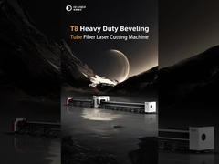 Máquina de corte con láser de fibra de tubo de tres Chuck para el corte de tubos de aluminio de acero inoxidable